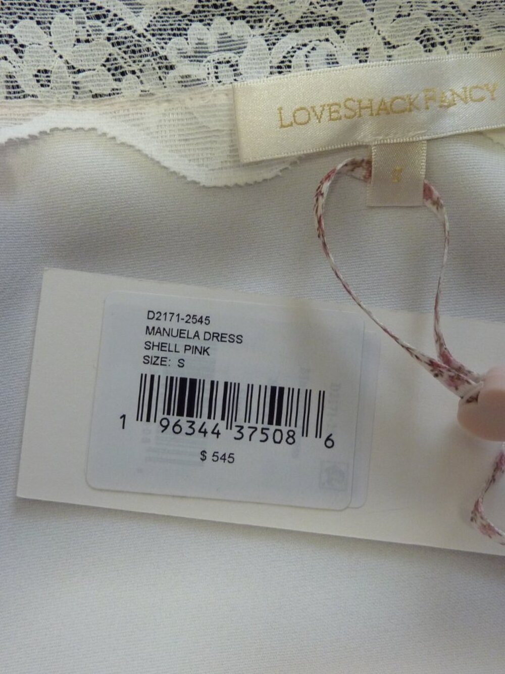 LoveShackFancy Manuela Satin Polka Dot Maxi Dress - Picture 15 of 15